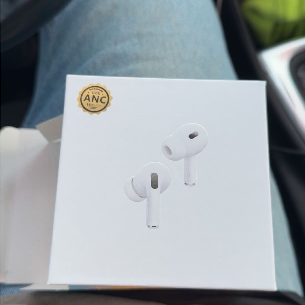 White Wireless Earbuds with ANC AirPod Pro 2